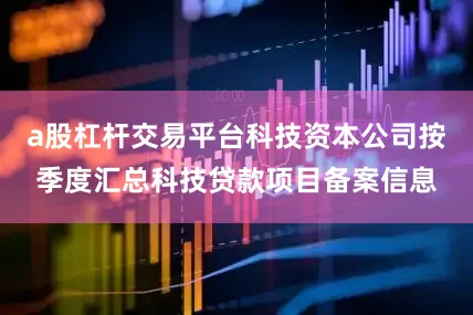 a股杠杆交易平台科技资本公司按季度汇总科技贷款项目备案信息